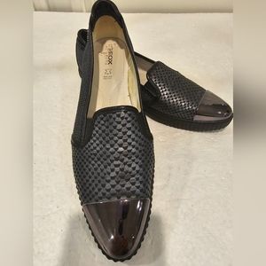 Geox Leather With Metal Cap Toe